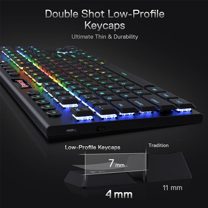 K621 Redragon Wireless Mechanical Gaming Keyboard