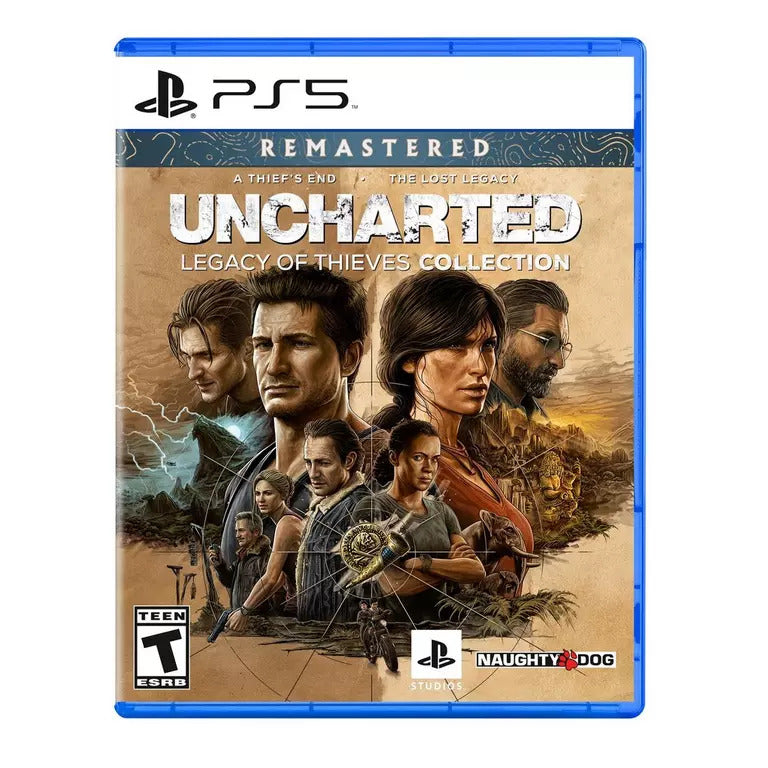 Uncharted legacy of thieves collection PS5