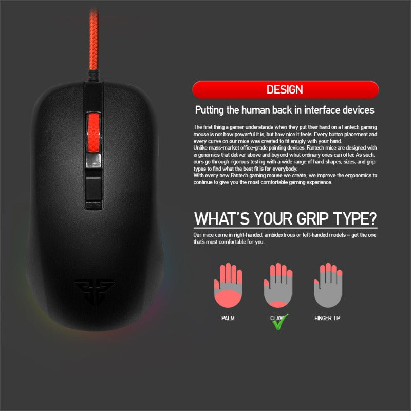 FANTECH G13 Rhasta II Pro Gaming Mouse