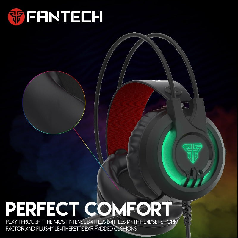 FANTECH HG20 CHIEF-II RGB 7.1 GAMING HEADPHONES