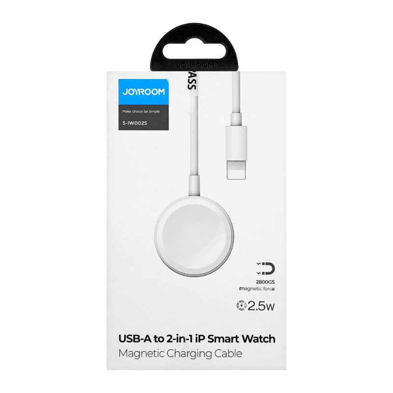 JOYROOM S-IW002S USB to Lightning + Apple Watch Magnetic Charging Cable