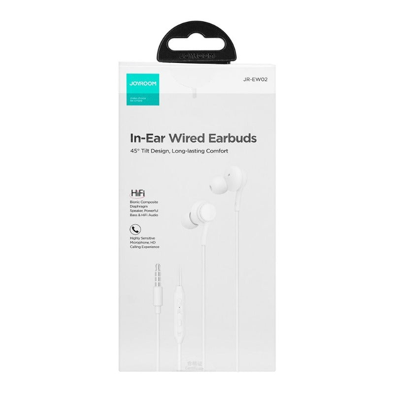 JOYROOM JR-EW02 WIRED SERIES IN-EAR WIRED EARBUDS