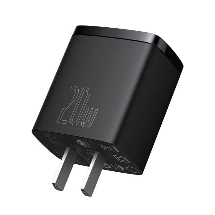 Baseus Compact Quick Charger 2U+C 20W CN