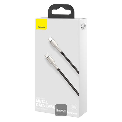 Baseus Metal Data Cable Type-C to Type-C 100W 200 CM