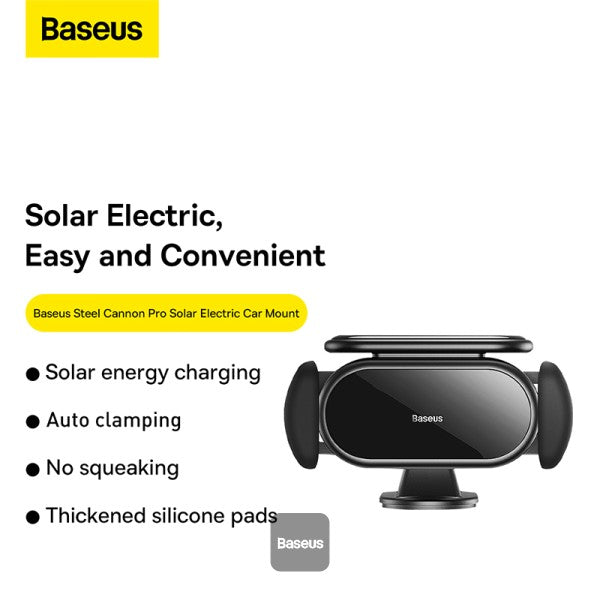 Baseus Steel Cannon Pro Solar Electric Car Mount