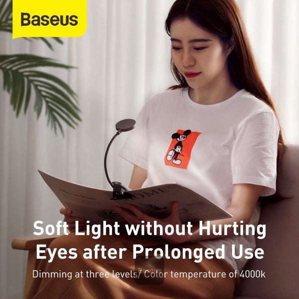 Baseus Led Desk Lamp Clip-On Night Light Reading