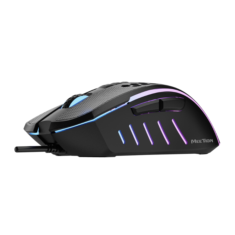 MEETION GM015 LIGHTWEIGHT RGB BACKLIGHT HONEYCOMB STYLED GAMING MOUSE