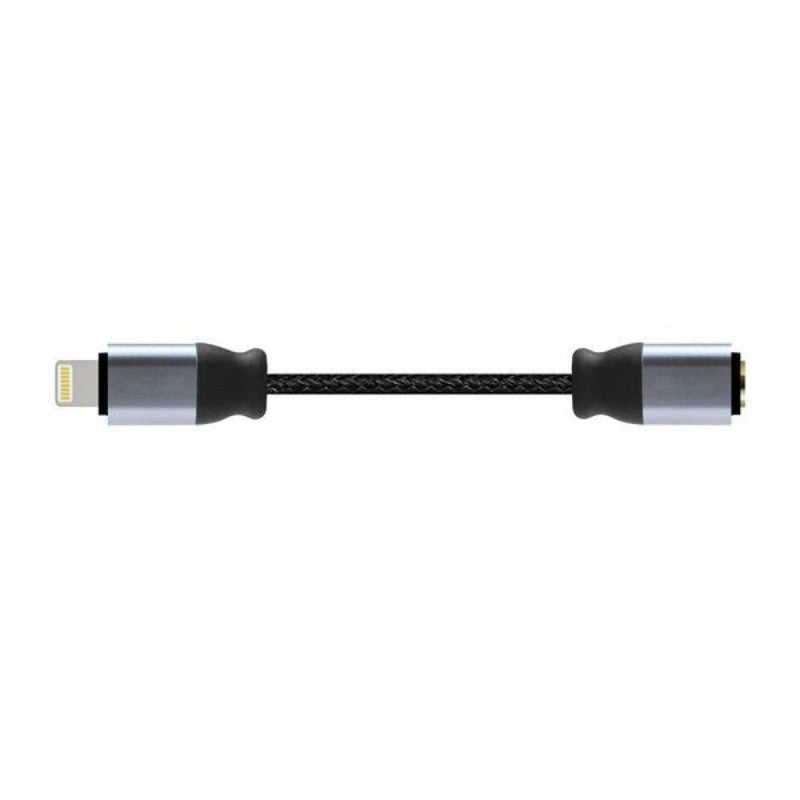 EARLDOM LIGHTNING TO 3.5MM AUX & HEADSET ADAPTER PLUG AND PLAY OT50