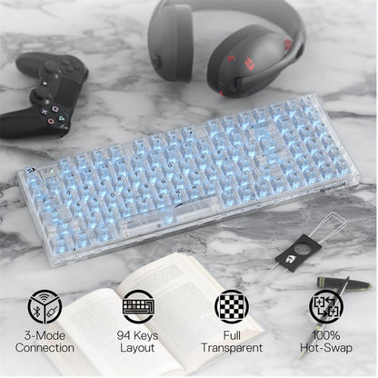 Redragon IRELIA PRO K658CT Wireless Mechanical Keyboard