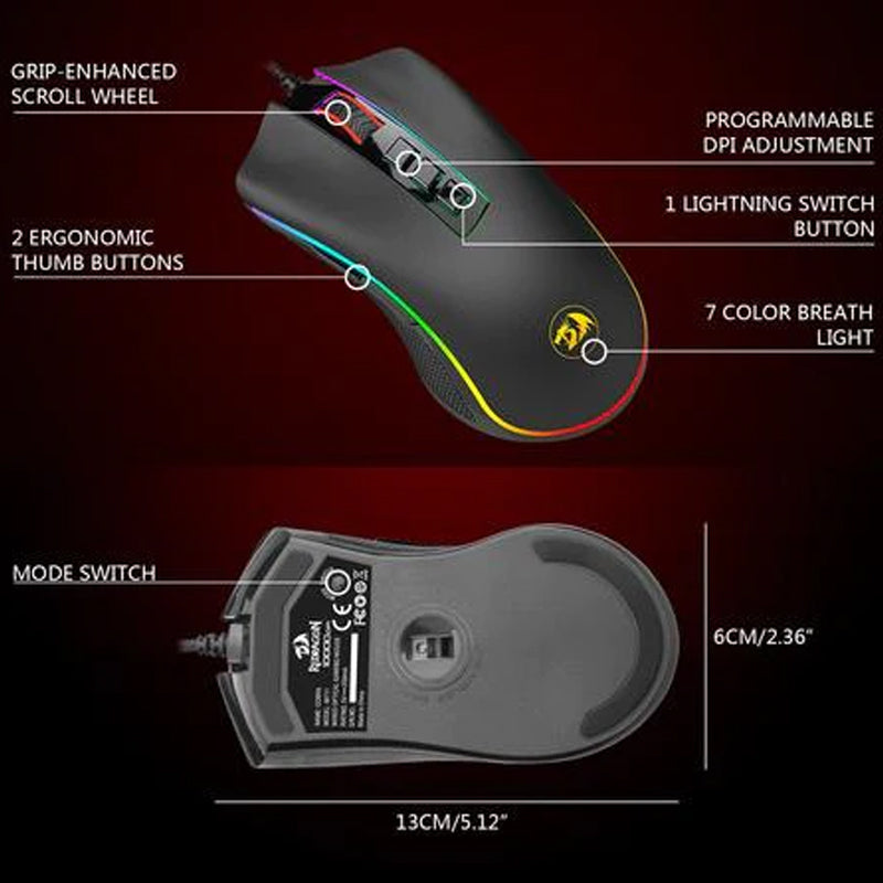 Redragon M711 FPS COBRA FPS Gaming Mouse