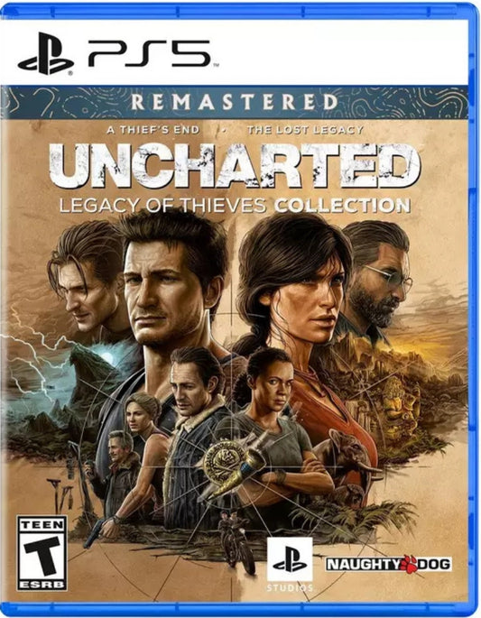 Uncharted legacy of thieves collection PS5