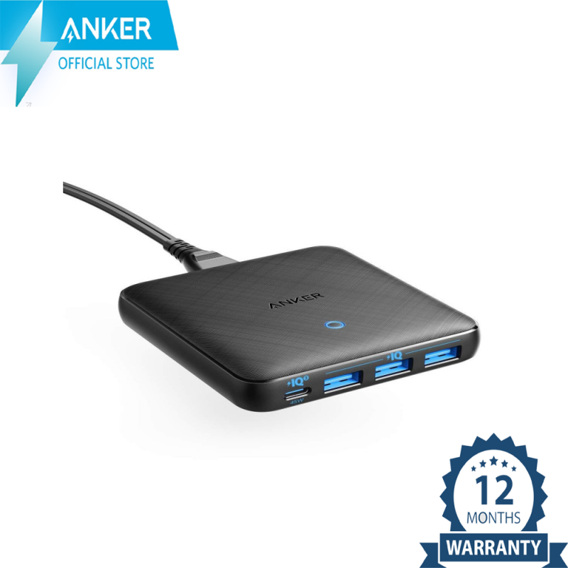 Anker Power port Atom lll Slim (Four Ports) Size Huge Power