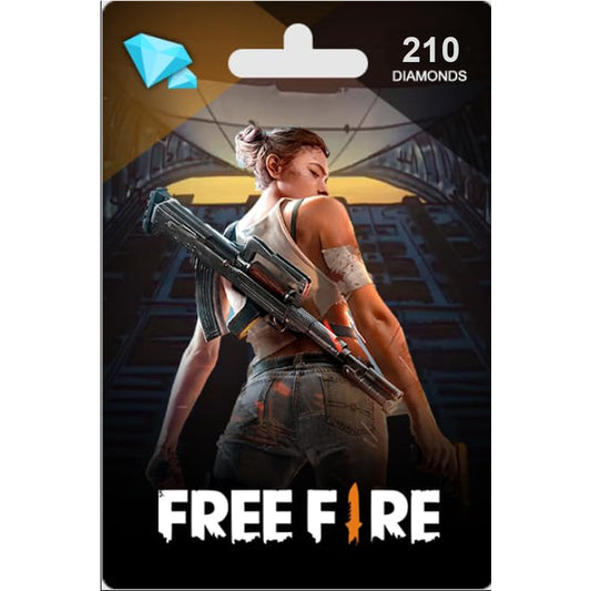 FREE FIRE 210 DIAMONDS - IDEAL SHOP