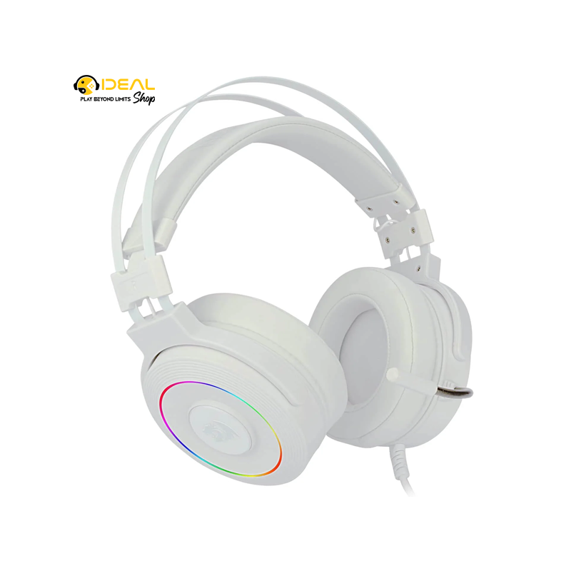 Redragon H320 Lamia 2 White Rgb 7.1 Gaming Headset - White