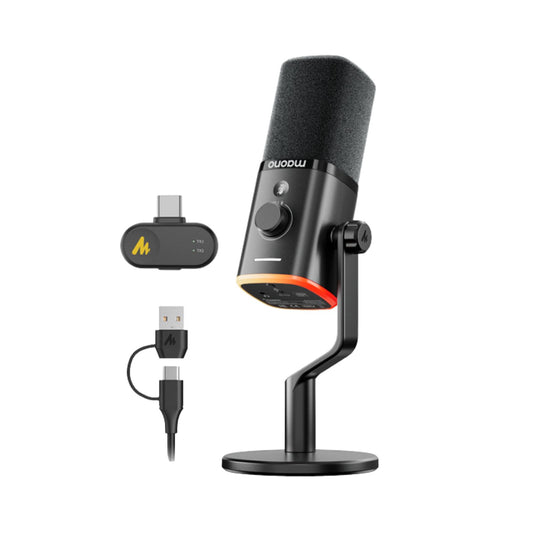PD100W Wireless & USB Dynamic Microphone