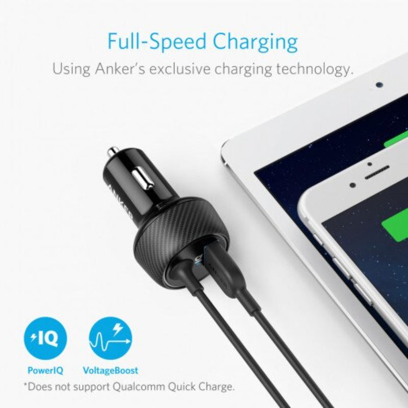 Anker PowerDrive 2 Elite with Lightning Connector