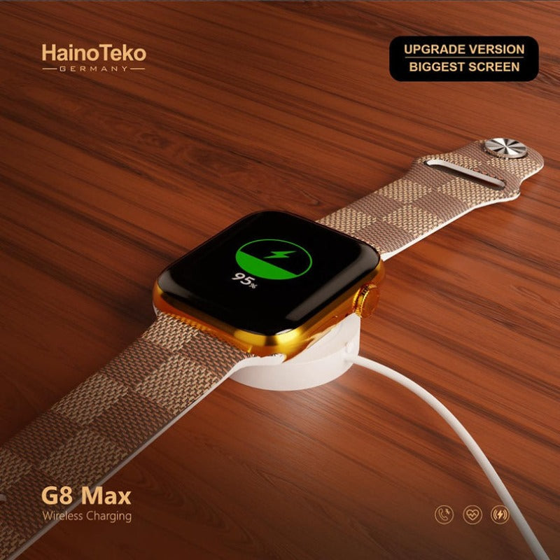 HAINO TEKO GERMANY G8 MAX SMARTWATCH WIRELESS CHARGING