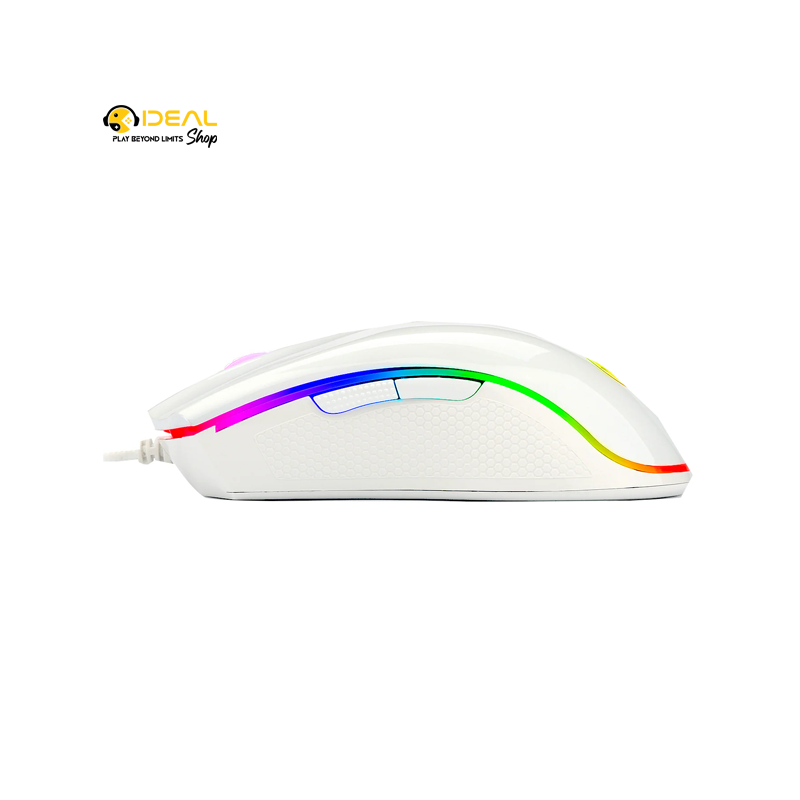 Redragon M711 COBRA RGB Gaming Mouse (White)