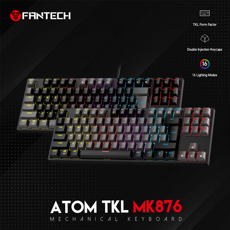 FANTECH MK876 ATOM TKL Mechanical Gaming Keyboard