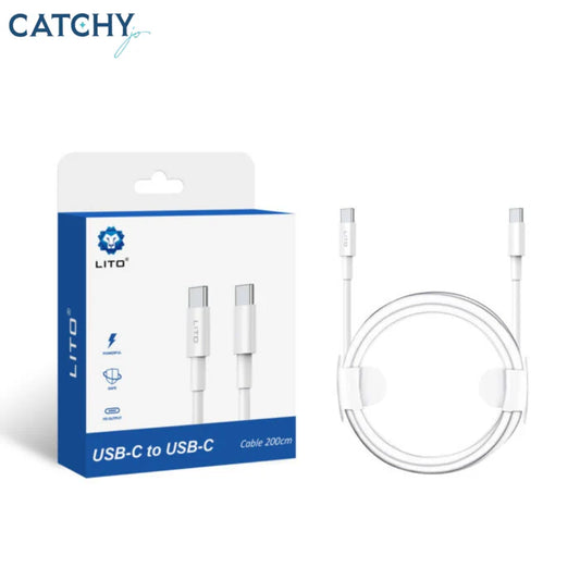 LITO USB-C TO USB-C CABLE 100CM