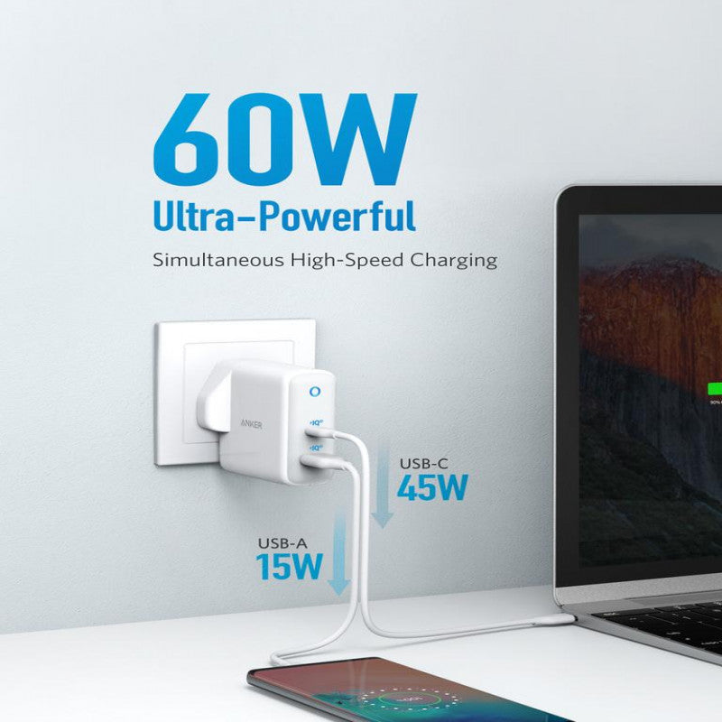 Anker PowerPort Atom lll (Two Ports) Fast Charging Ultra Compact