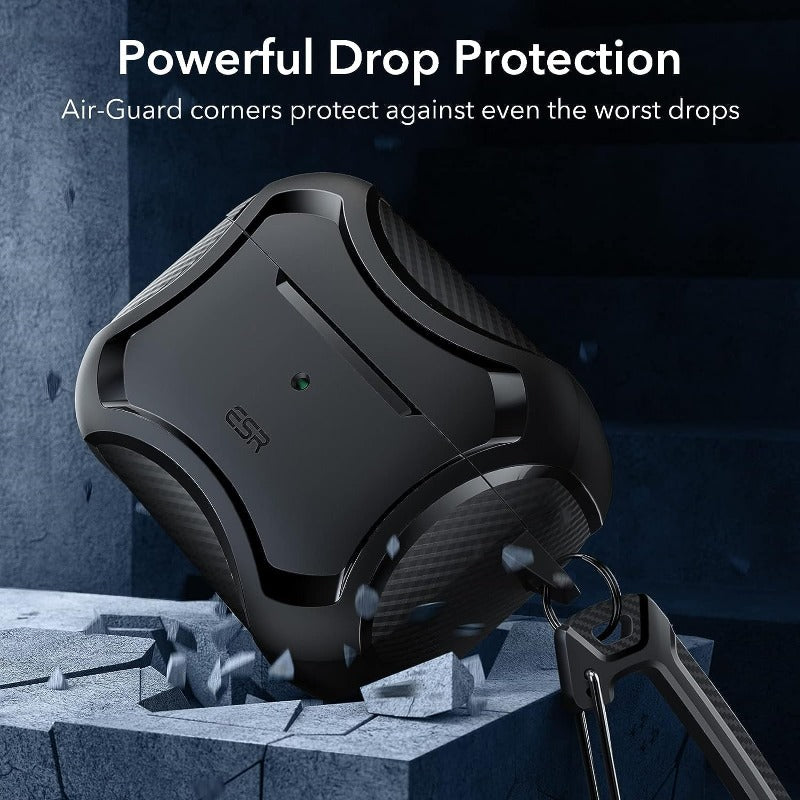 ESR HALOLOCK CYBER ARMOR MAGNETIC TOUGH CASE AIRPODS PRO