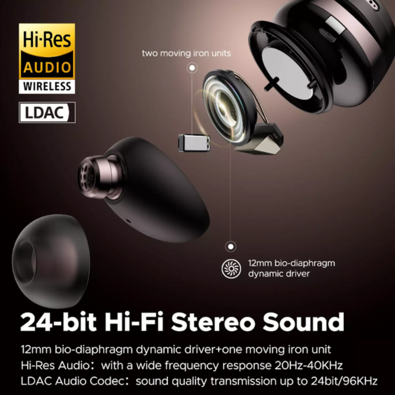 SOUNDPEATS OPERA 3 - HI-RES EARBUDS WITH LDAC AND ANC