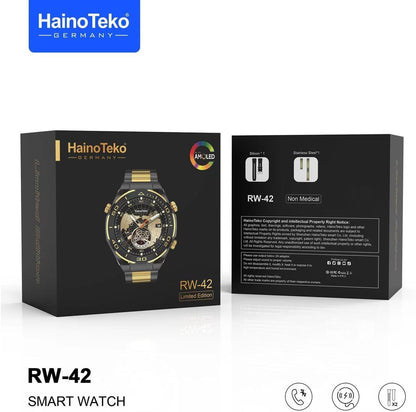 Haino Teko Germany RW42 Round Shape Large Screen AMOLED Display Smart Watch