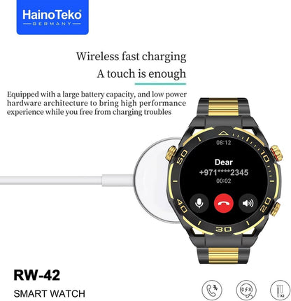 Haino Teko Germany RW42 Round Shape Large Screen AMOLED Display Smart Watch