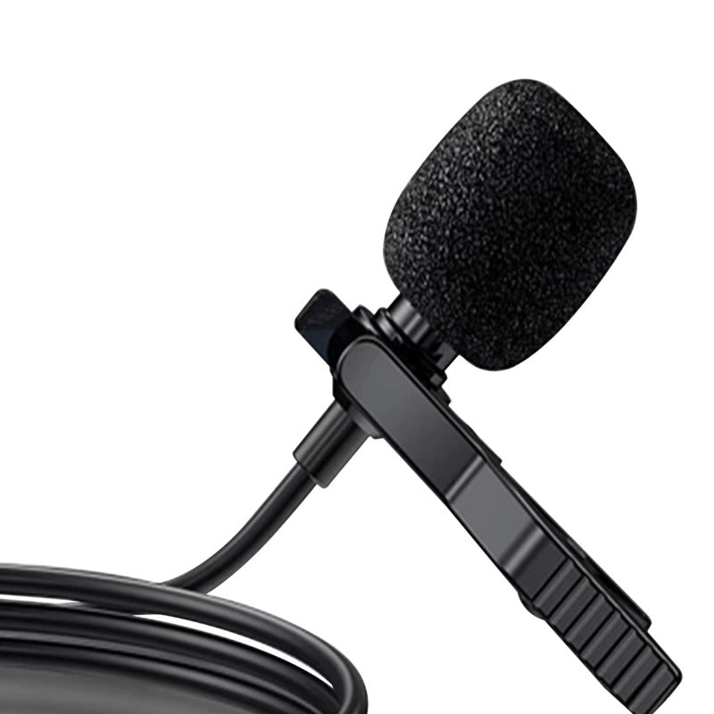 EARLDOM MINI MICROPHONE 3.5MM JACK WITH CLIP E38