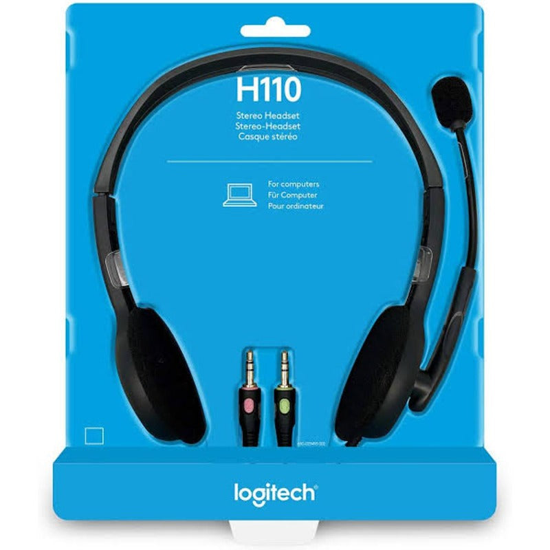 LOGITECH H110 STEREO HEADPHONES