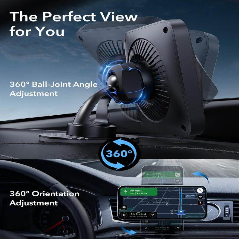 ESR HALOLOCK WIRELESS CAR CHARGER CRYOBOOST COOLING FAN