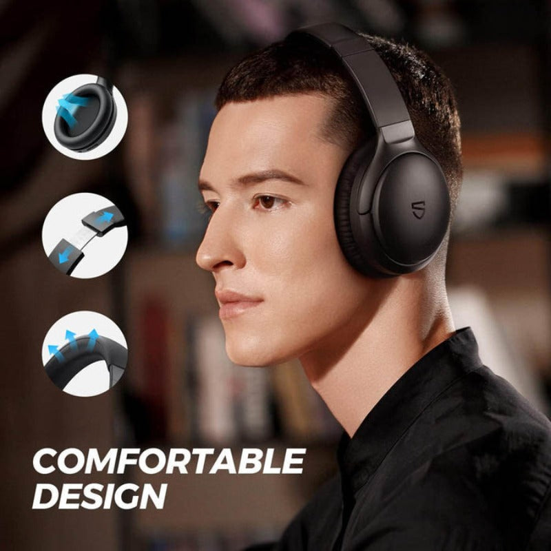 SOUNDPEATS A6 - HYBRID ACTIVE NOISE CANCELLATION HEADSET