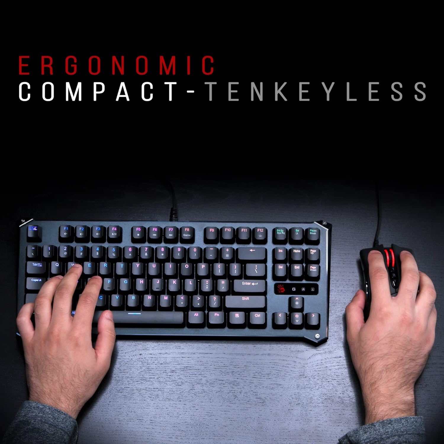 BLOODY B930 TKL Tenkeyless Optical Switch Gaming Keyboard Gaming