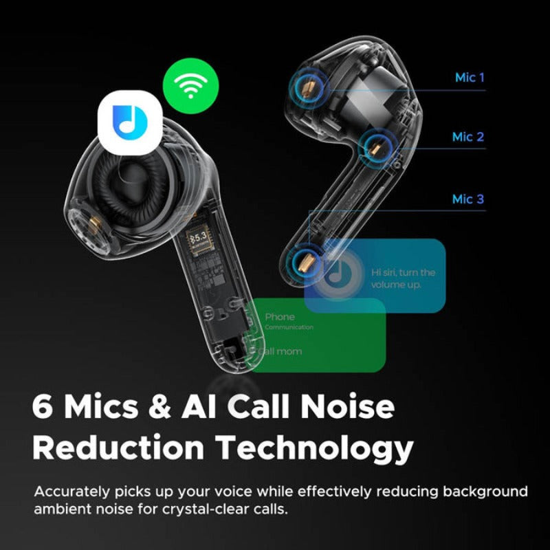 SOUNDPEATS AIR 4 LITE - 6 MICS WITH AI NOISE CANCELLATION LDAC