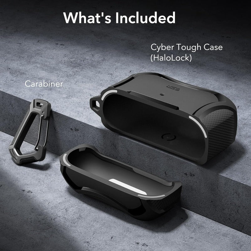 ESR HALOLOCK CYBER ARMOR MAGNETIC TOUGH CASE AIRPODS PRO