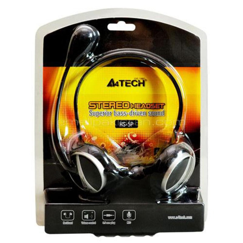 A4TECH HS-5P WIRED STEREO HEADSET