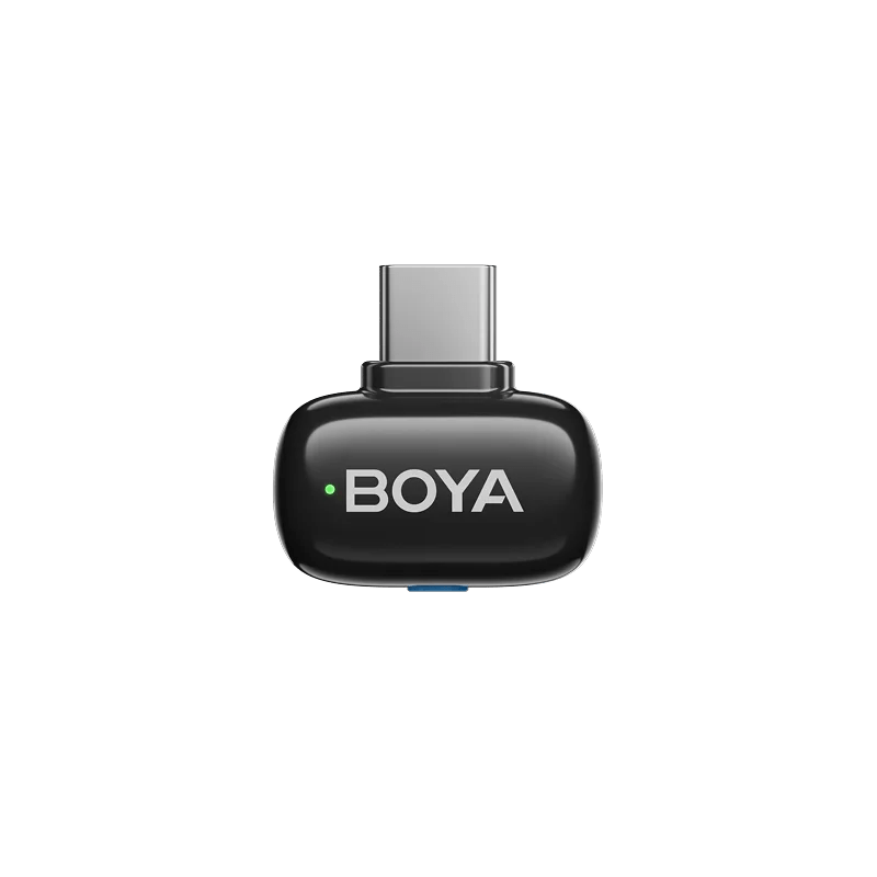 BOYA mini-2-02-Upgraded Super Mini Wireless Microphone with AI Noise Cancellation