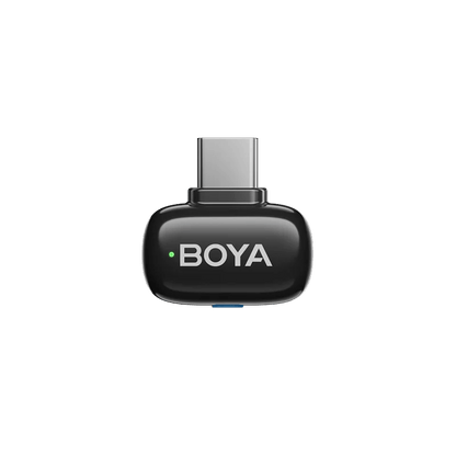 BOYA mini-2-02-Upgraded Super Mini Wireless Microphone with AI Noise Cancellation