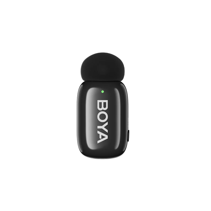BOYA mini-2-02-Upgraded Super Mini Wireless Microphone with AI Noise Cancellation