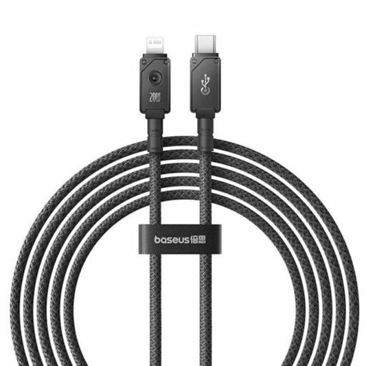 Aramid Fiber Baseus Braiding USB-C to Lightning Cable 100W