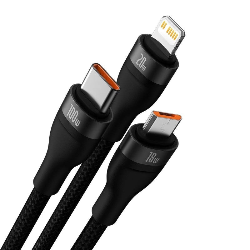 Two-for-three Fast Charging Data Cable