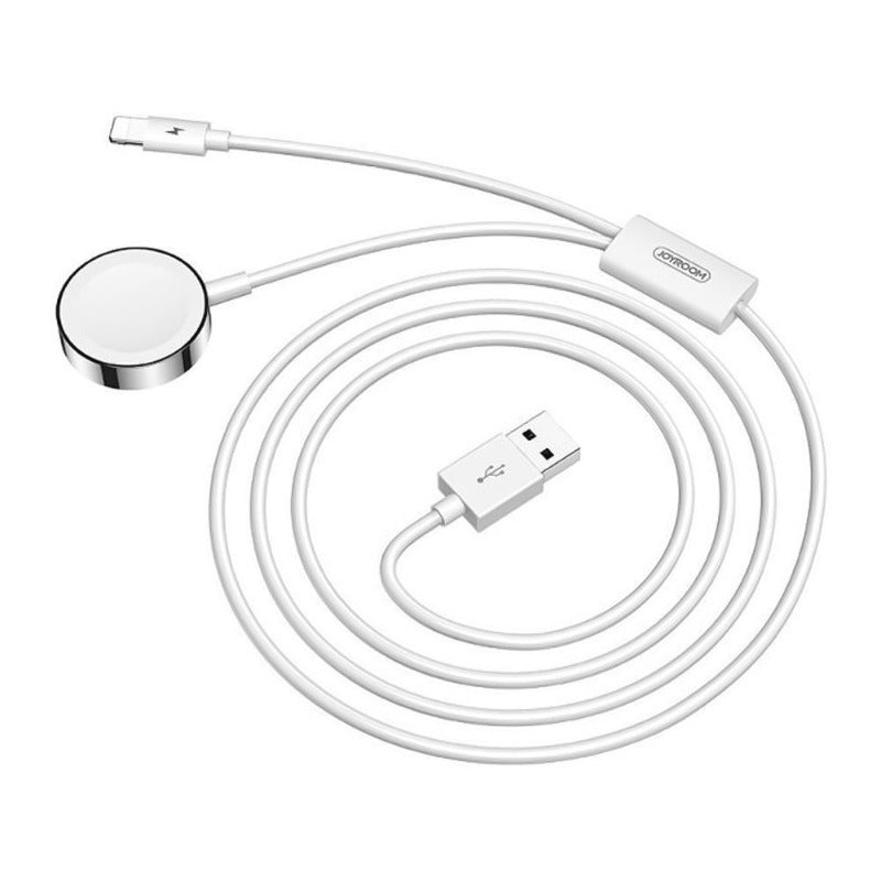 JOYROOM S-IW002S USB to Lightning + Apple Watch Magnetic Charging Cable