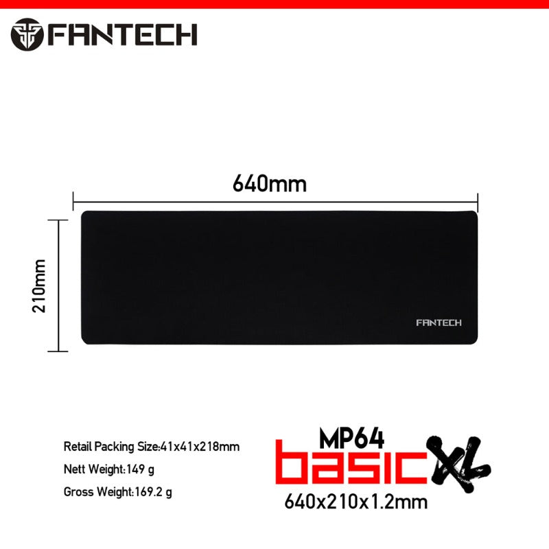 FANTECH BASIC PAD 640X120MM GAMING MOUSE PAD