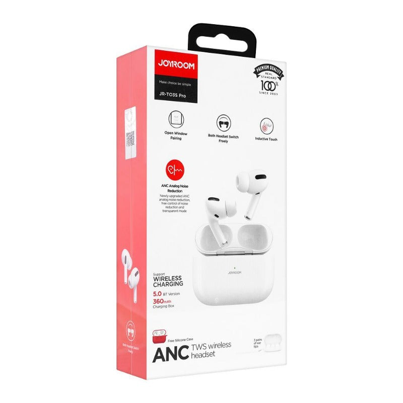 JOYROOM T03S PRO TWS Active Noise Cancelling ANC Earbuds