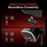 PD100W Wireless & USB Dynamic Microphone