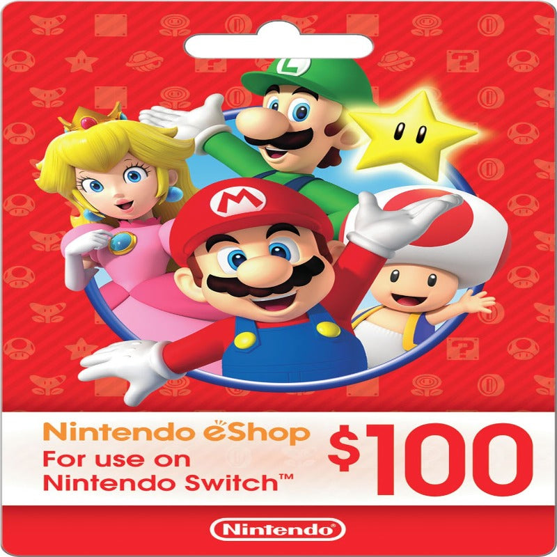 Nintendo Switch Gift Card US $100 – IDEAL SHOP
