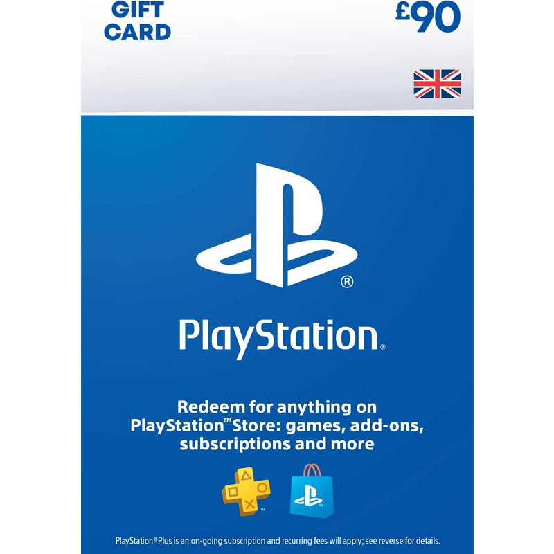 Playstation Gift Cards UK £90 (Digital Code)