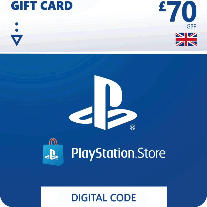 Playstation Gift Cards UK £70