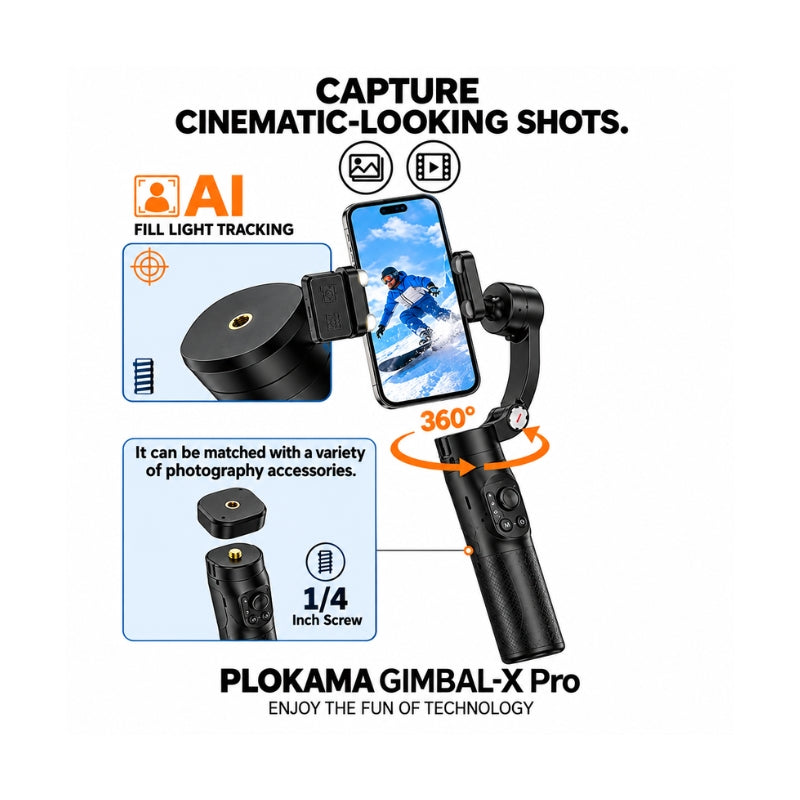 Plokama Gimbal-X5 Pro